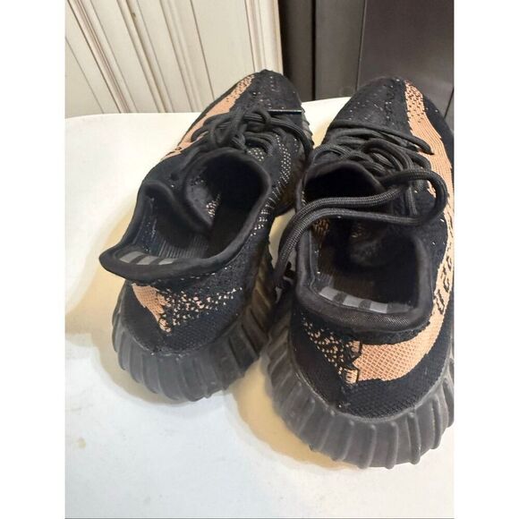 Adidas Yeezy Men\'s Boost 350 V2 Lace Up Low Top Sneaker Shoes Black Size 6 main image 13